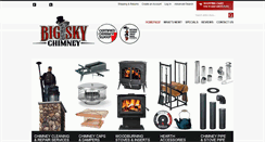 Desktop Screenshot of bigskychimney.com